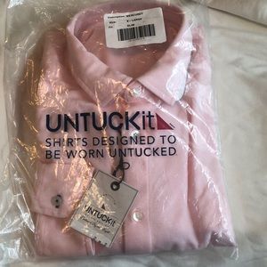 X LARGE SLIM UNTUCK IT OXFORD SHIRT
